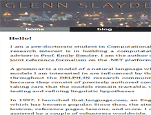 Tablet Screenshot of glennslayden.com